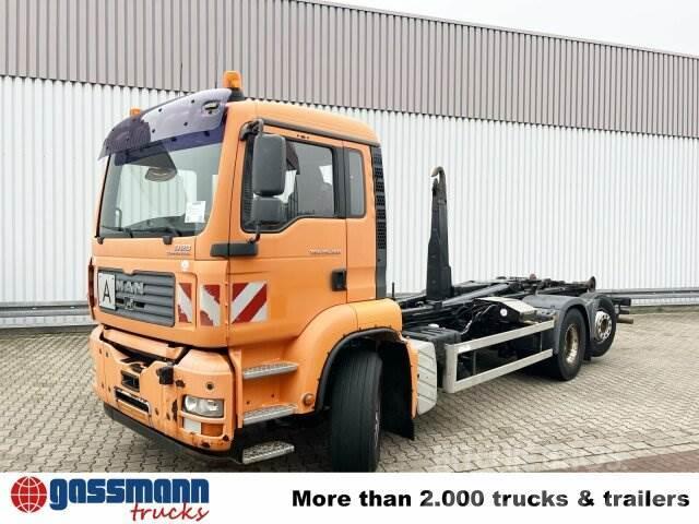 MAN TGA 26.350/400 6x2-2 BL, Lenk-/Liftachse Hook lift trucks