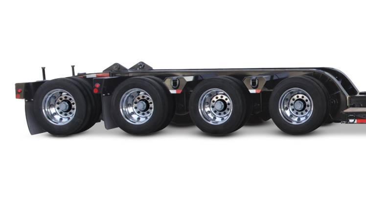 Fontaine 4TH AXLE FLIP (MAGNITUDE LOWBOY) Low loader-semi-trailers