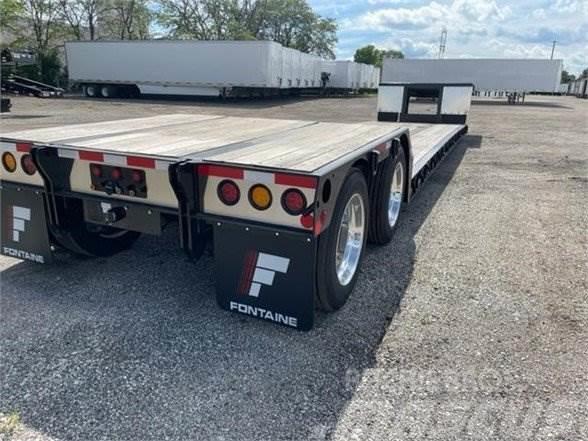 Fontaine RENEGADE 18 LX40 DETACHABLE MECHANICAL NECK DOUBLE Low loader-semi-trailers