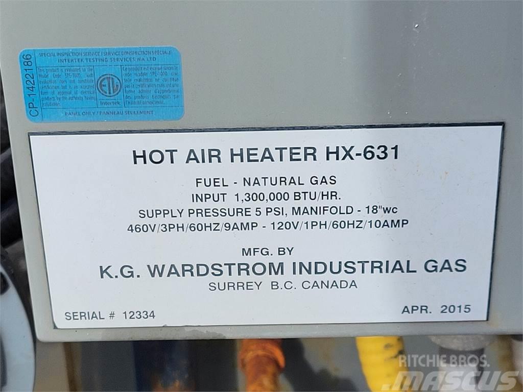  K.G. WARDSTROM INDUSTRIAL GAS HX-631 Other