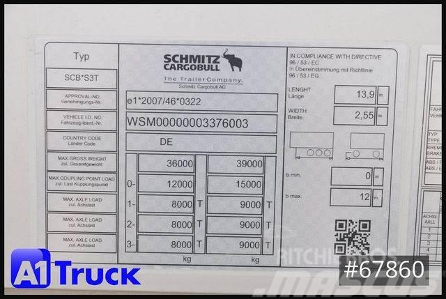 Schmitz Cargobull offen, Plateau,Plattform, verzinkt, Liftachse, P Low loader-semi-trailers