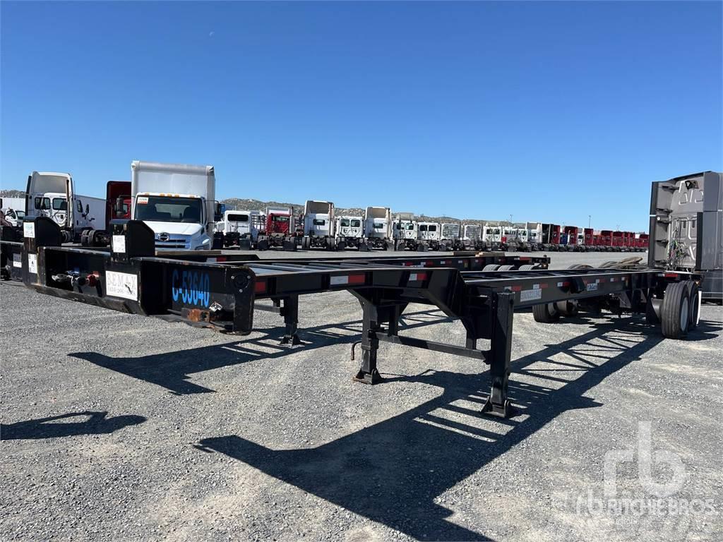  DELUCIO 40 ft T/A Containerframe semi-trailers