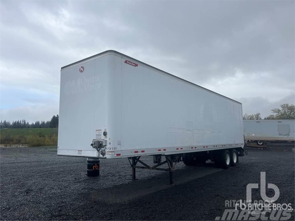 Great Dane 40 ft x 102 in T/A Box body semi-trailers