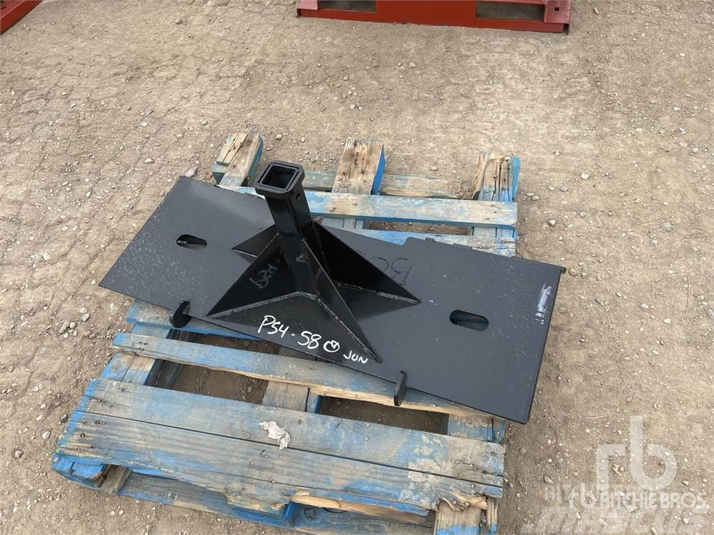  KIT CONTAINERS Skid Steer 2 in Receiver (Unused) Buckets