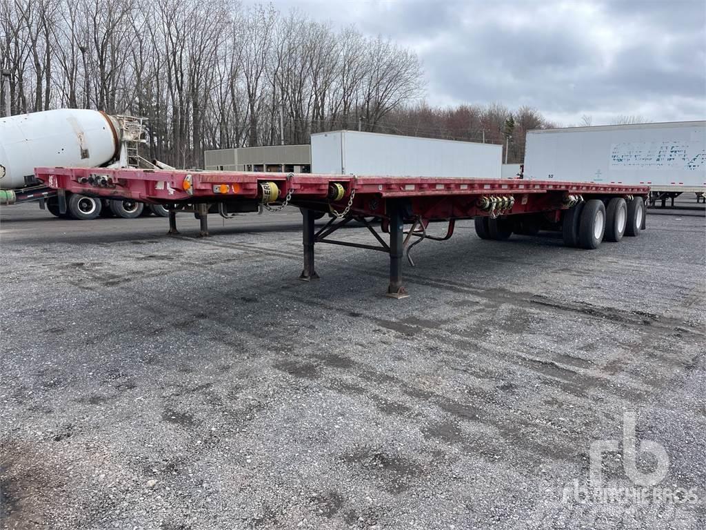 Lode King 48 ft Tri/A Flatbed/Dropside semi-trailers