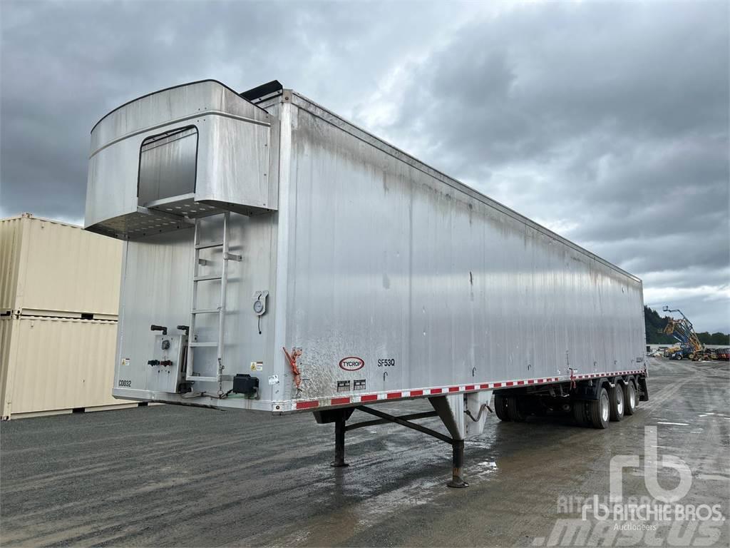  TY-CROP 53 ft x 102 in Quad/A Moving Fl ... Wood chip semi-trailers