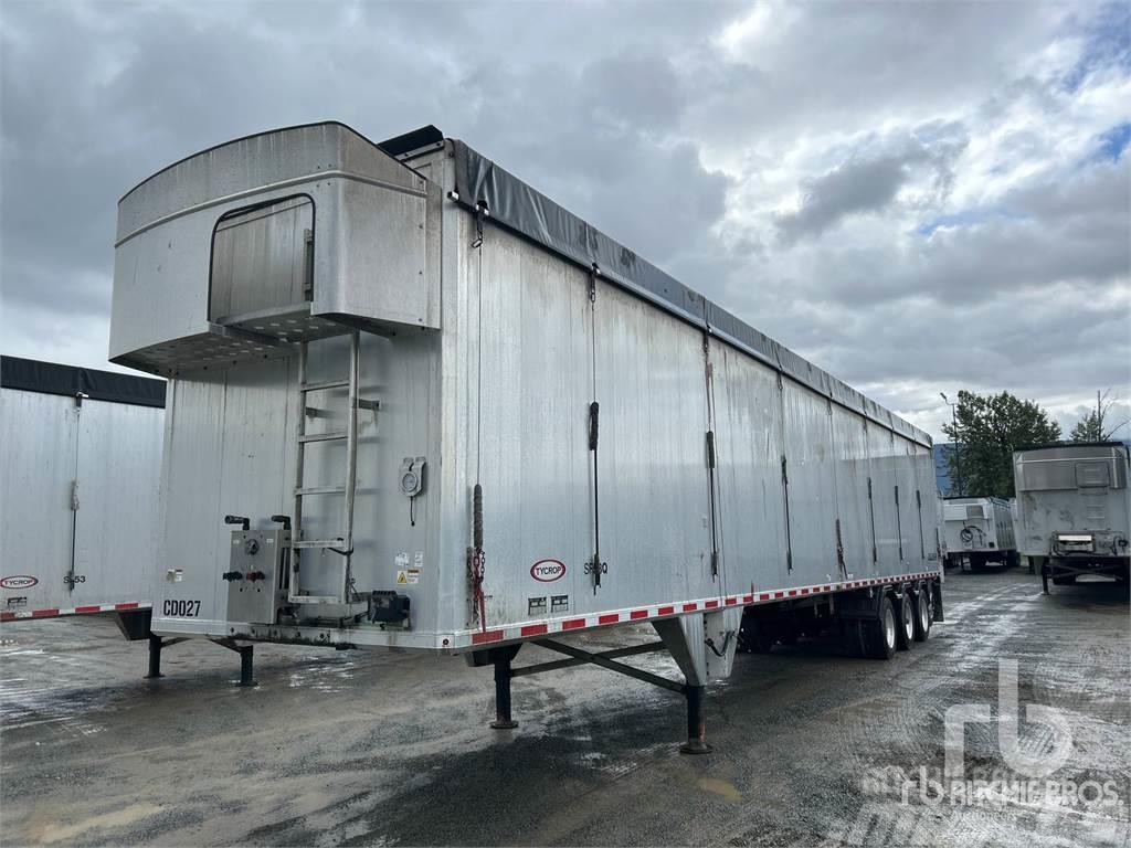  TY-CROP 53 ft x 102 in Quad/A Moving Fl ... Wood chip semi-trailers