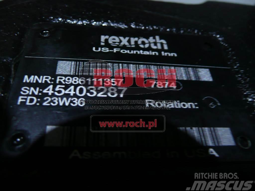 Rexroth A10VNO85 CAT 398-7480 Hydraulics