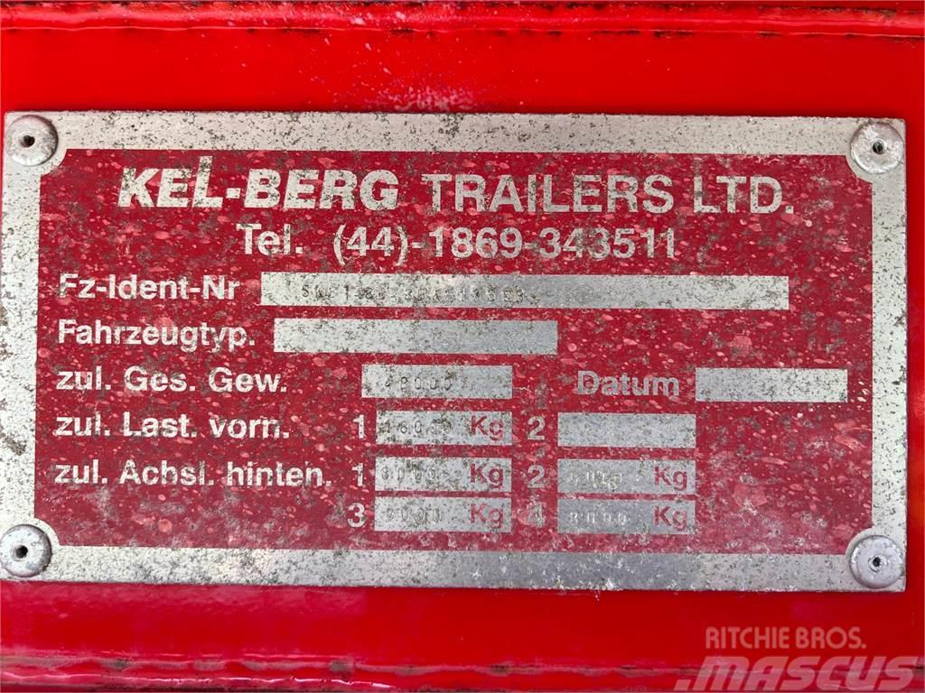 Kel-Berg 36m3 alu kasse med plastindlæg Tipper semi-trailers