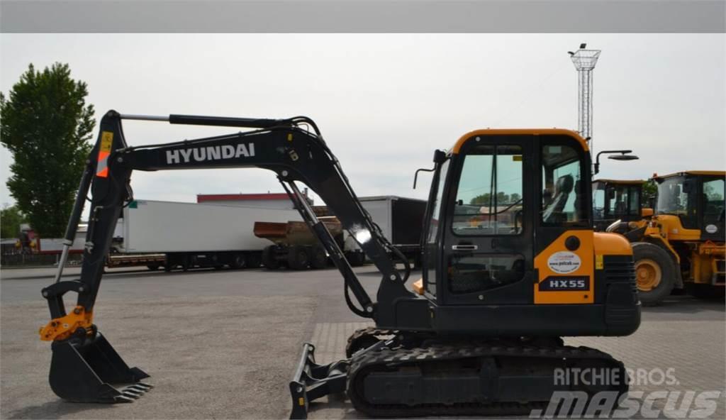 Hyundai HX55 Bager Mini excavators < 7t (Mini diggers)