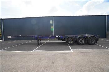 Renders 3 AXLE CONTAINER TRANSPORT TRAILER