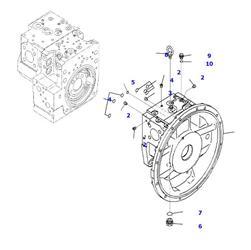 Komatsu PC210-10 PC210LC-10 PC210LC-11 Main Pump 708-2G-00320 Hydraulic Pump