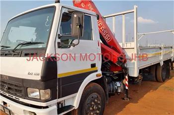 Tata 1116,WITH DROPSIDE AND FASSI F95A