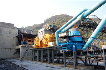 Kinglink 300TPH limestone crushing and sand production line