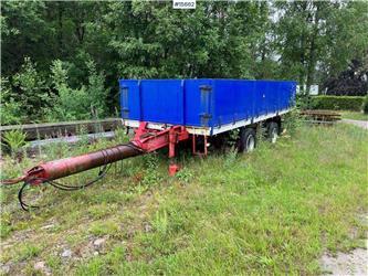 Damm 2 DB 20 2 axle trailer with approx. 10 m extension