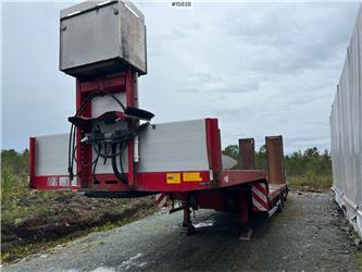 HRD Low Loader trolley w/ extension and drawbridges