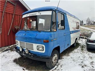 Mercedes-Benz 608D Mobile home. Rep. object.