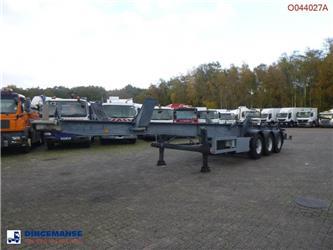  filiat 3-axle tank trailer chassis incl supports