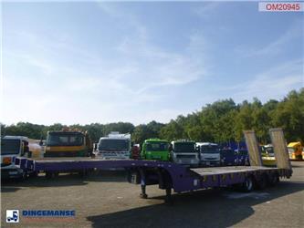 Montracon 3-axle semi-lowbed trailer 48 T + ramps