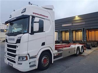 Scania R 540 B6X2NB med Containerramme fra ARKA