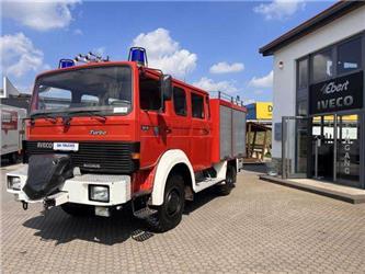 Iveco 90-16 AW 4x4 LF8 Feuerwehr Standheizung 9 Sitze