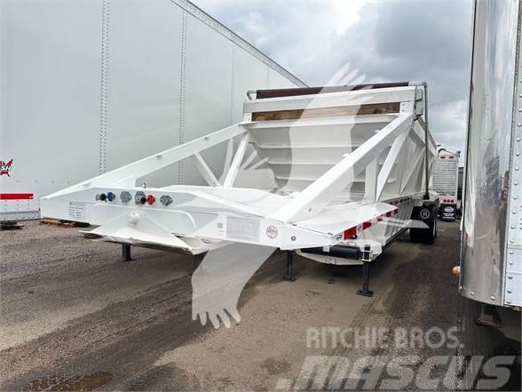  DURA HAUL USED LIKE NEW 2024 AIR RIDE BOTTOM DUMP Tipper trailers