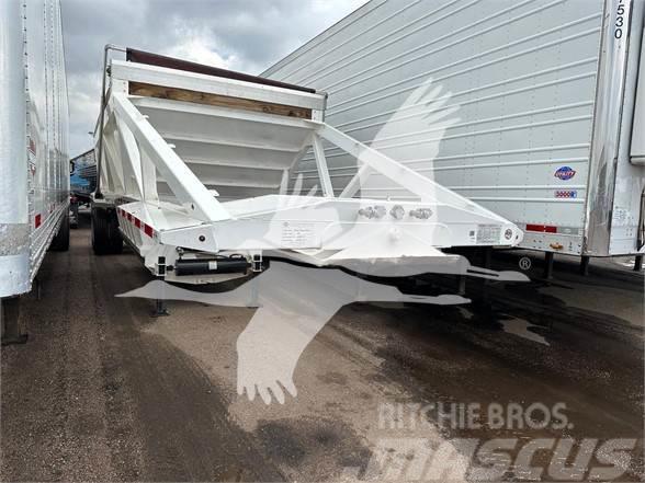  DURA HAUL USED LIKE NEW 2024 AIR RIDE BOTTOM DUMP Tipper trailers