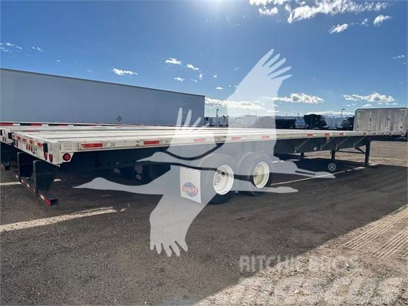 Utility 53' COMBO FLATBED, CLOSED TANDEM, SPRING RIDE W SL Flatbed/Dropside semi-trailers