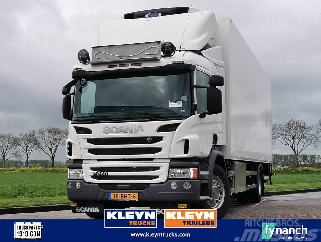 Scania P280 carrier -22 taillift Temperature controlled trucks
