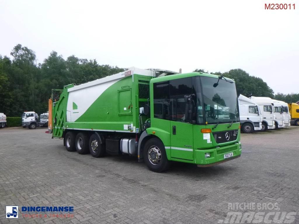 Mercedes-Benz Econic 3233 8X4 RHD Euro 5 refuse truck Waste trucks