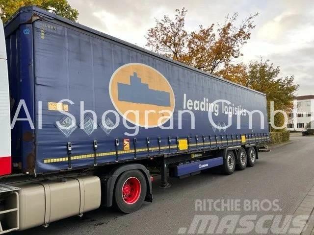 Krone Edscha /3 x Achsen SAF / Bordwand Curtainsider semi-trailers