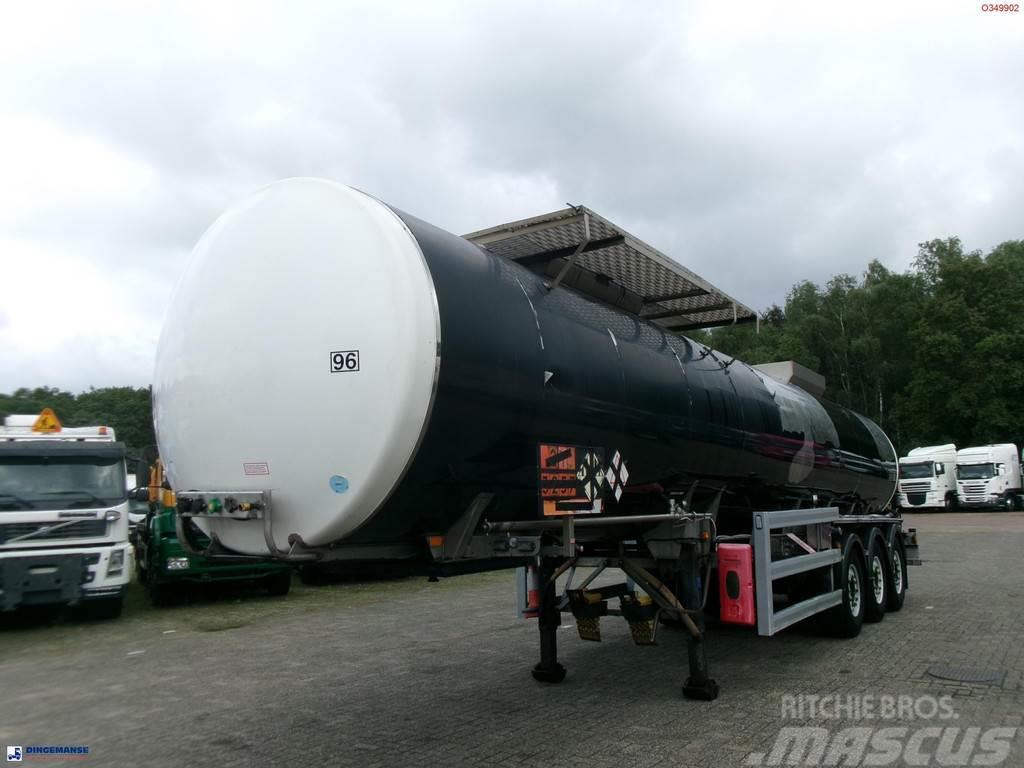  Clayton Bitumen tank inox 31 m3 / 1 comp Tanker semi-trailers