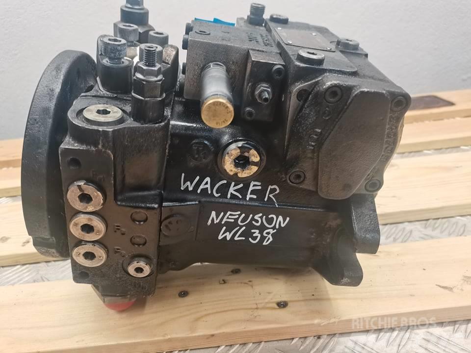 Wacker Neuson WL38 {Rexroth A4VG40DA1D8}  drive pump Hydraulics