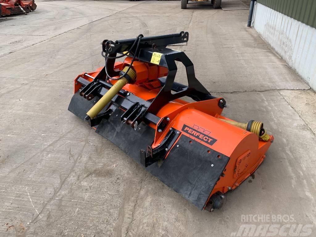 Perfect 2.10 meter Front and Rear Flail Mower Pasture mowers and toppers