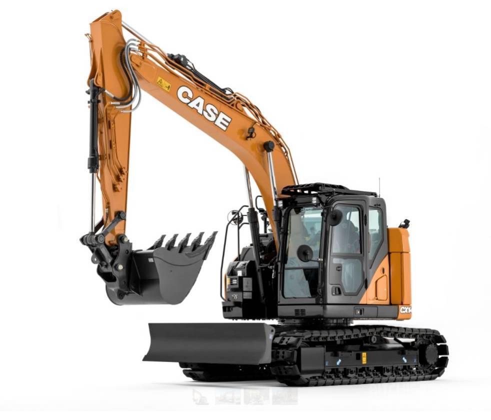 CASE CX 145D SR Crawler excavators