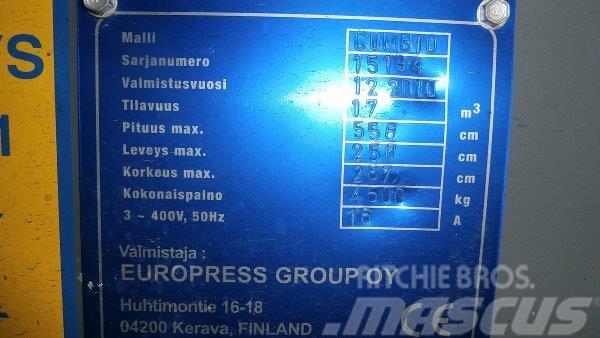 Europress Combio 17m3 Lumikko kylmäkone biojätteel Waste compressors