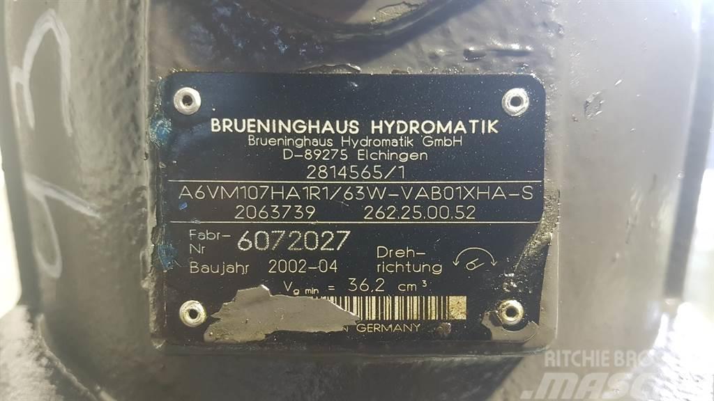 Brueninghaus Hydromatik A6VM107HA1R1/63W -Volvo L35B-Drive motor/Fahrmotor Hydraulics
