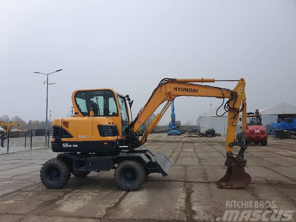 Hyundai Robex 55 W-9 Wheeled excavators