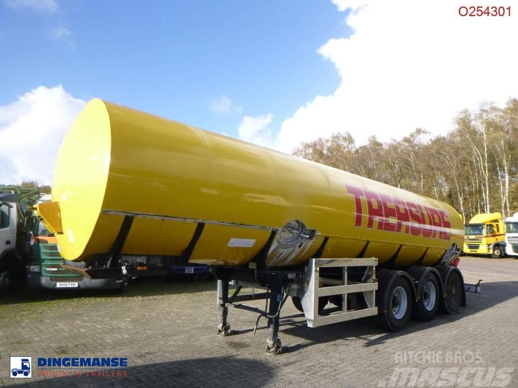  Crane Fruehauf Food (beer) tank inox 30 m3 / 2 com Tanker semi-trailers