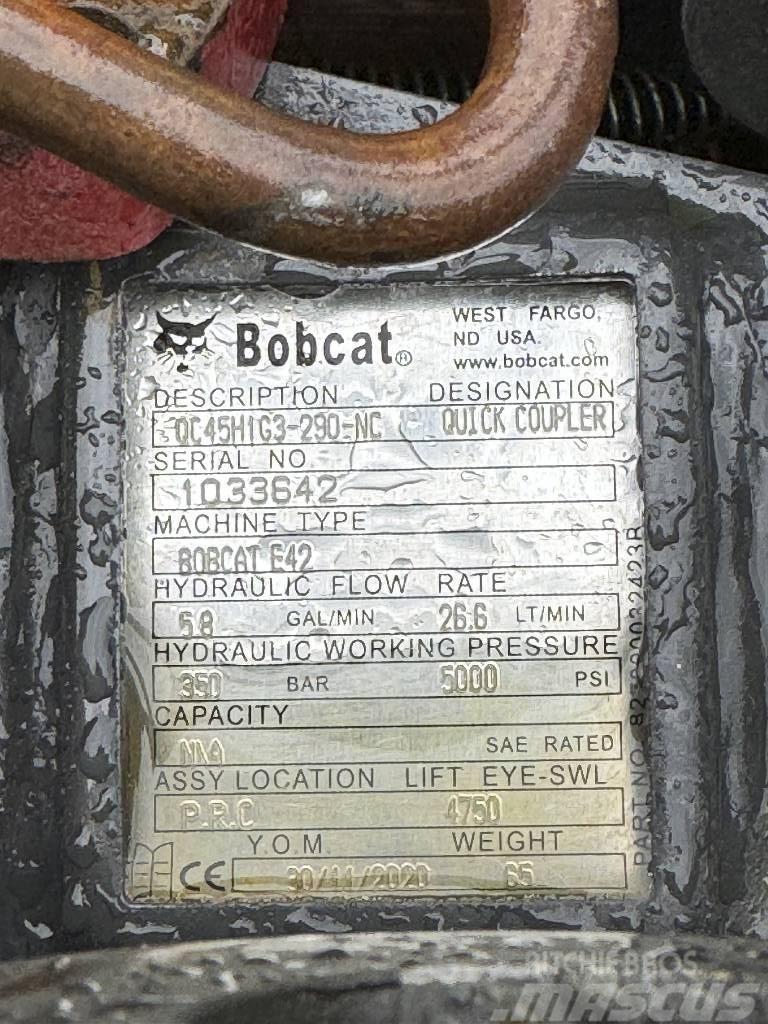 Bobcat 3xStück Schnellwechsler E 42 Quick connectors