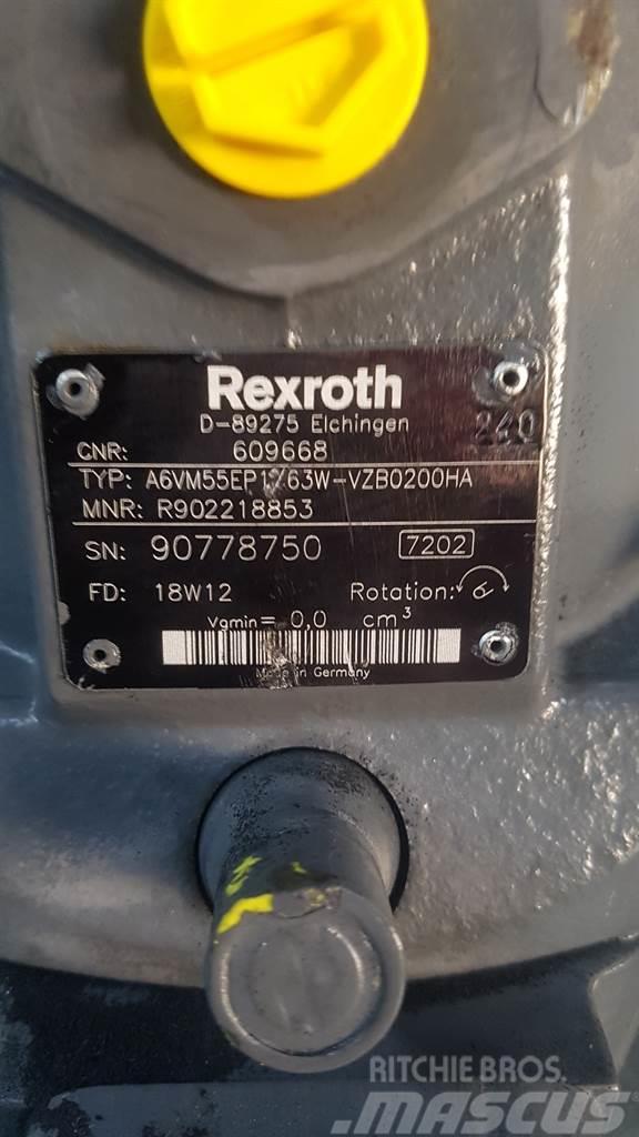 Rexroth A6VM55EP1/63W - Drive motor/Fahrmotor/Rijmotor Hydraulics