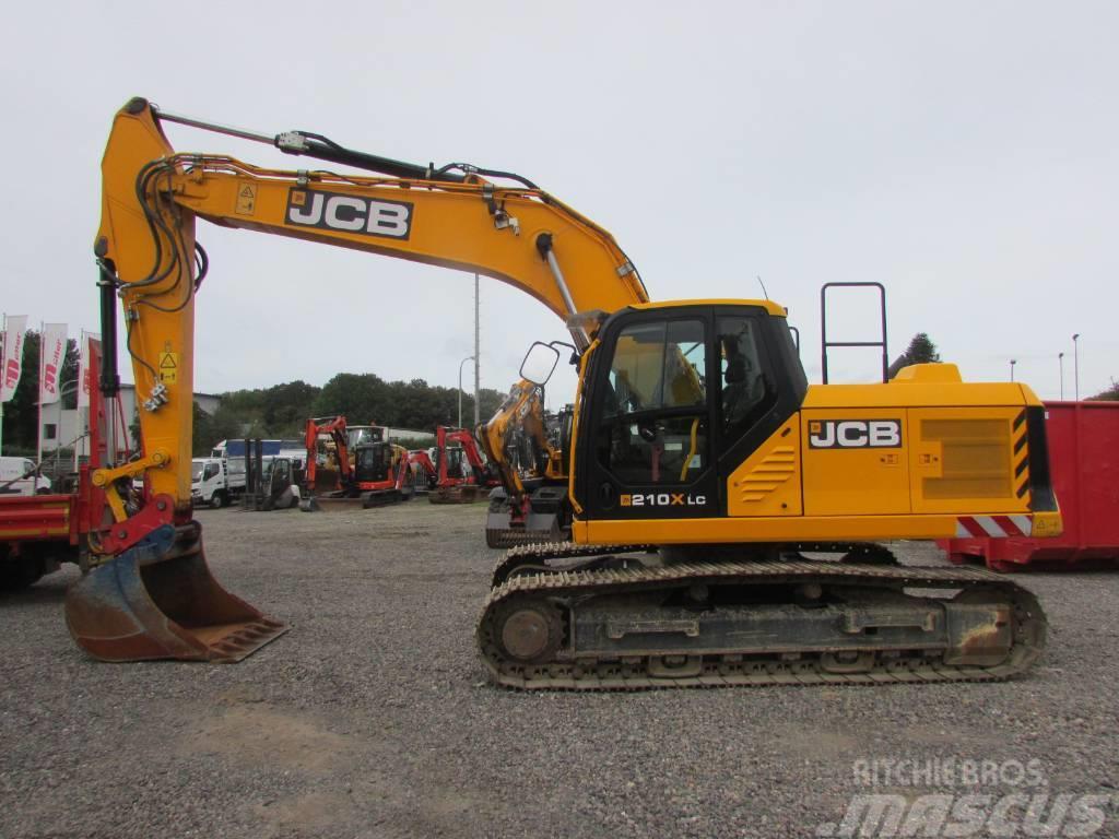 JCB 210 X LC (220 X) Kettenbagger top! 91.000 netto Crawler excavators
