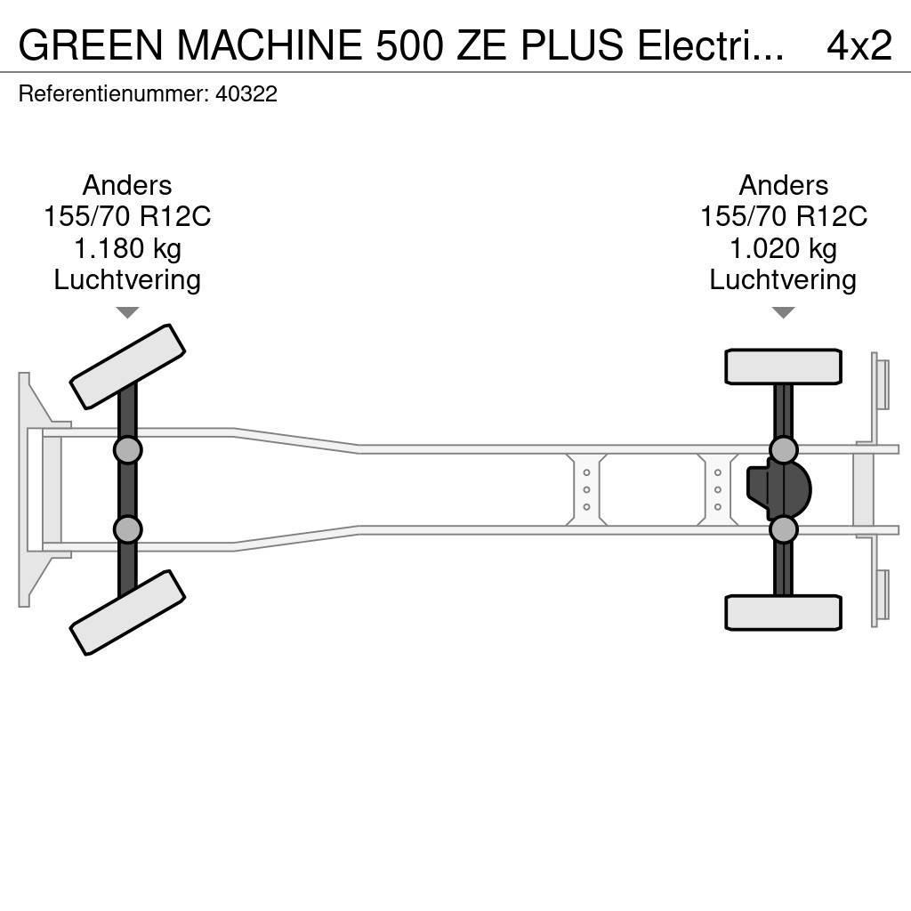 Green Machines 500 ZE PLUS Electric sweeper Sweeper trucks