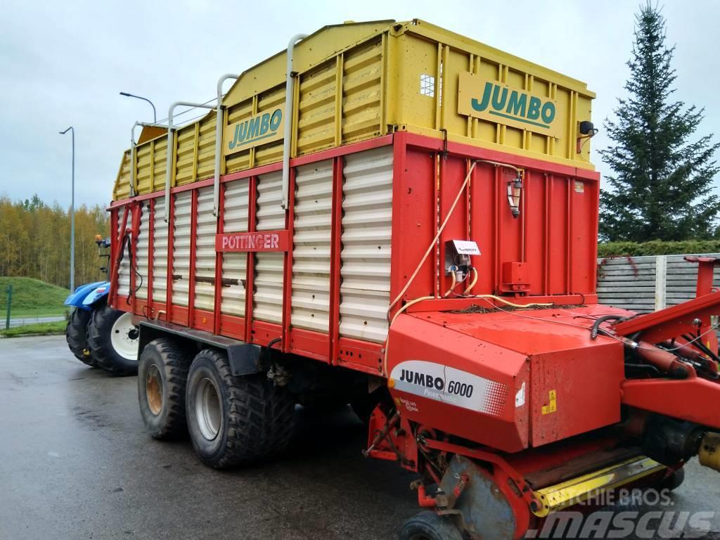 Pöttinger Jumbo 6000 Self loading trailers