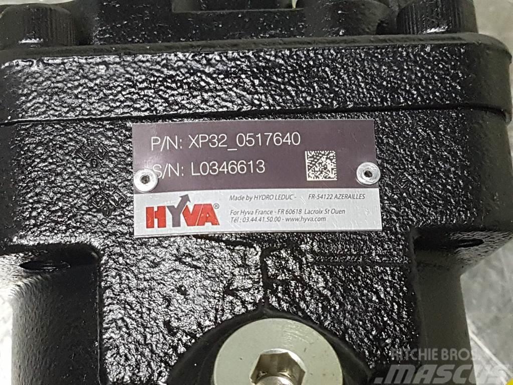 Hyva XP32_0517640-Hydraulic motor/Hydraulikmotor Hydraulics