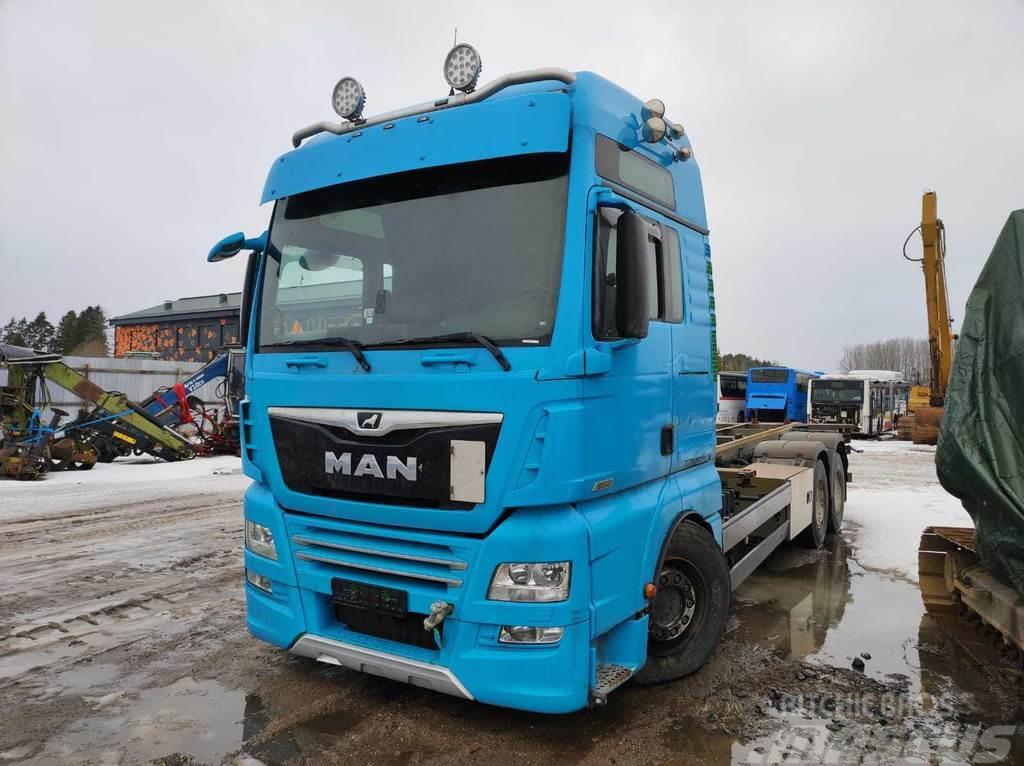 MAN TGX 28.540 FOR PARTS / ENGINE DEFECT / 12TX3021 OD Chassis and suspension