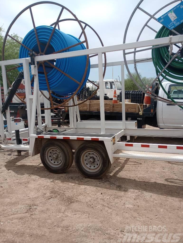 American Eagle 16' Double Reel Trailer Trailer - Double Ree Drilling equipment accessories and spare parts