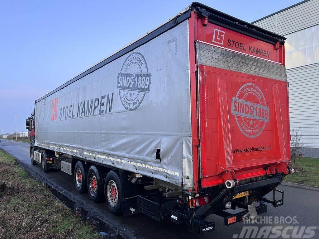 Schmitz Cargobull S01 + LAADKLEP + LIFT + STUURAS Curtainsider semi-trailers