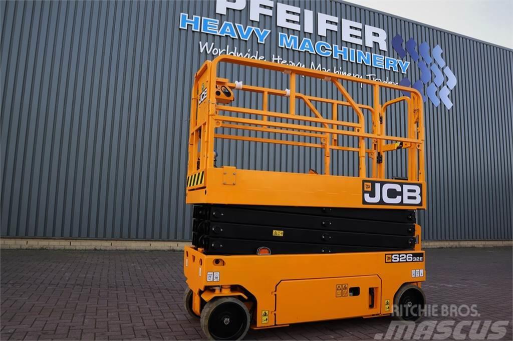 JCB S2632E Valid inspection, *Guarantee! New And Avail Scissor lifts