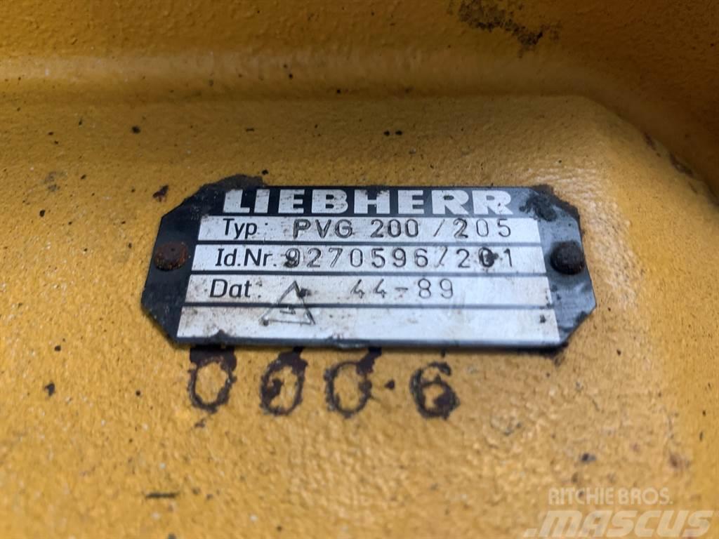 Liebherr L 541 - PVG200/ 205 - Transmission/Getriebe Transmission